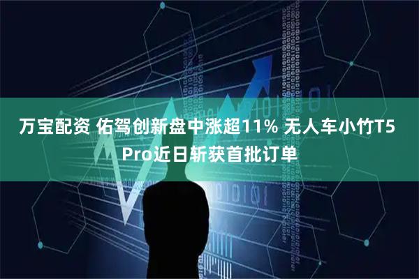 万宝配资 佑驾创新盘中涨超11% 无人车小竹T5 Pro近日斩获首批订单